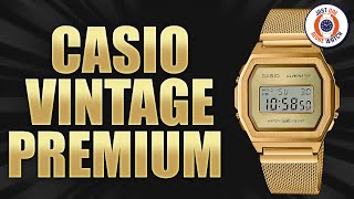 It's Casio. It's Vintage. It's Premium. The A1000!