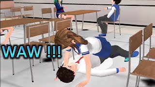 Nyesek lihatnya, kisah cinta segitiga siswi baru yang selalu di jahilin #1|| animation