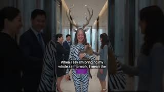 CEO of the Wild: No more corporate suits, just zebra stripes and monkey business!