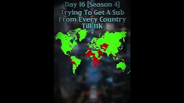 Trying To Get A Sub From Every Country Till 11K,Day16 #geography #countries #edit #shorts #subscribe