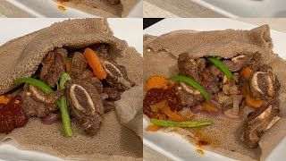 ምርጥ አጥንት ያለው ደረቅ ጥብስ/Ethiopian food