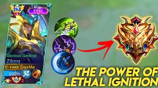 HOW TO REACH MYTHICAL IMMORTAL IN JUST 1 DAY? TRY THIS BUILD AND EMBLEM | MLBB