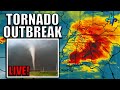 LIVE Tornado Outbreak Coverage, Radar Analysis and Confirmed Tornadoes (04/05/22)