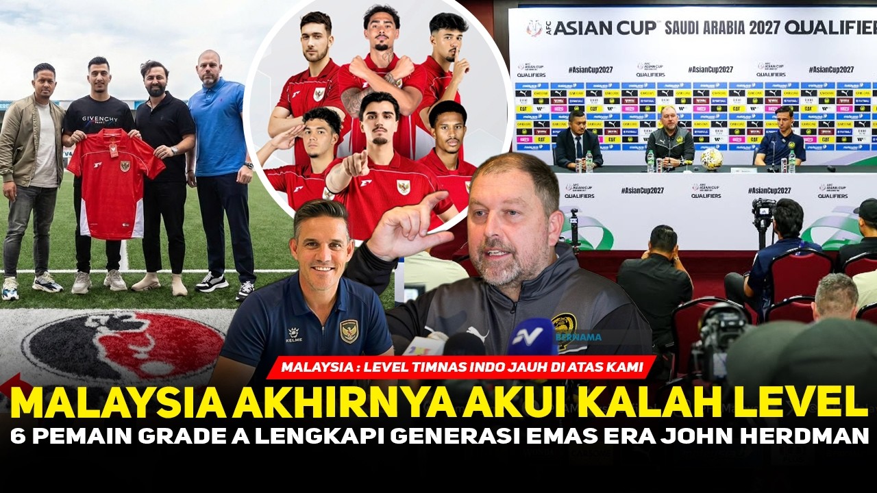 GENERASI EMAS TIMNAS DI AKUI❗️Malaysia Sadar Diri~Pemain Kelas Eropa Berbondong Bela Indonesia