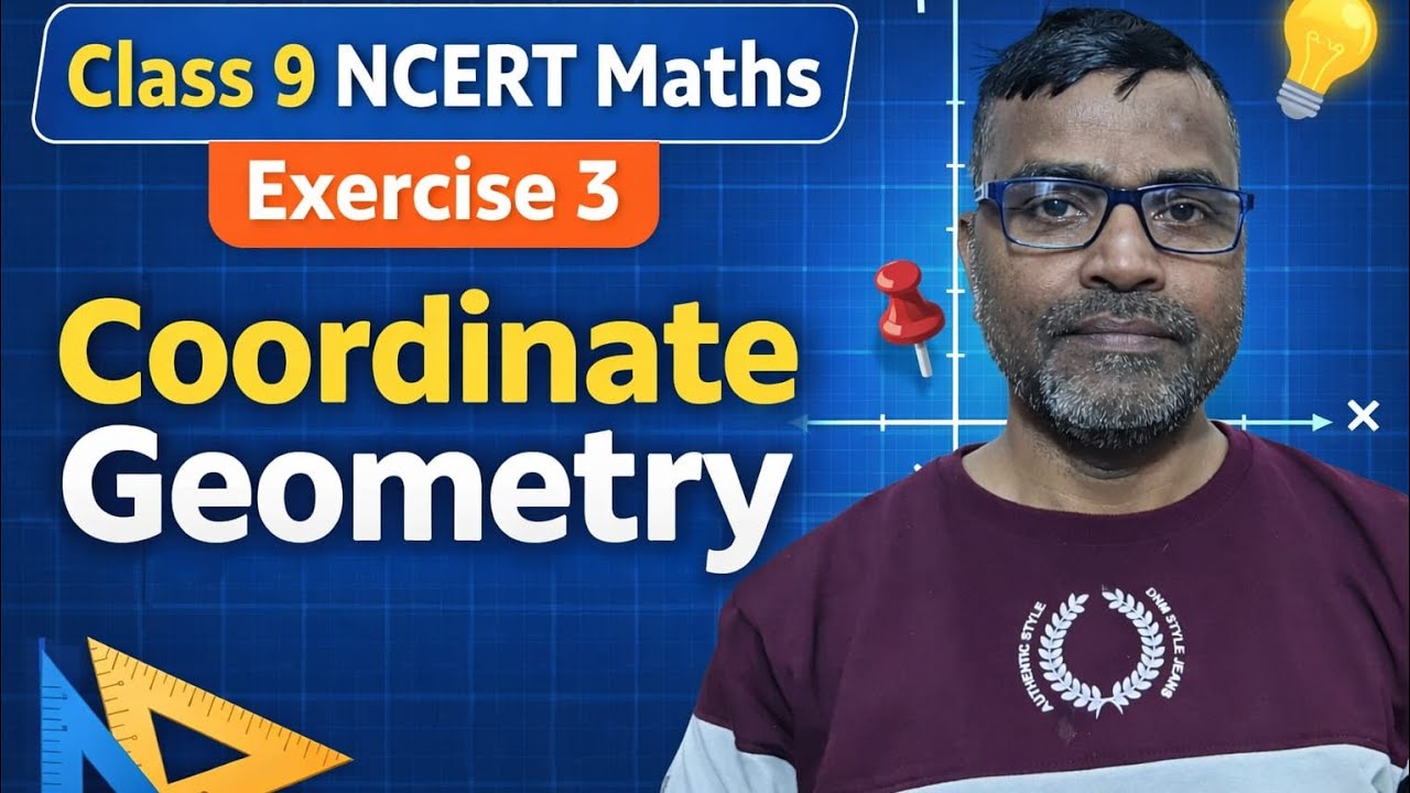 CLASH 9TH NCERT MATH EXAMPLER QUESTION NUMBER 3 coordinate geometry ...