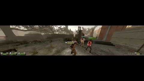 eyefinity 5760 x 1200 with left 4 dead 2 demo radeon 5870 1GB - part 1