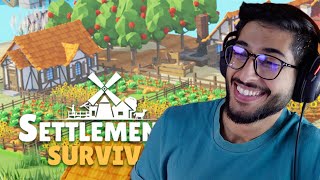 #1 | Settlement Survival | !افضل لعبة استراتيجية؟