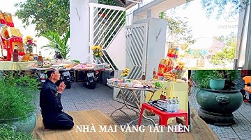 # maivangvlog# cuocsonghue# Cúng tất niên cuối năm nhà mai vàng