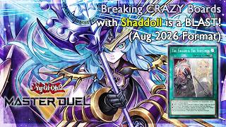 Breaking CRAZY Boards with Shaddoll is a BLAST! (3 Duels!) [Yu-Gi-Oh: Master Duels]