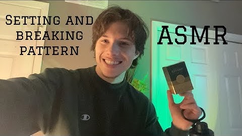 ASMR lofi *setting and breaking the pattern (requested)