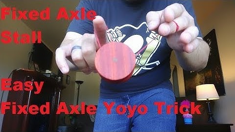 Fixed Axle Trapeze Stall - Easy Fixed Axle Yoyo Trick