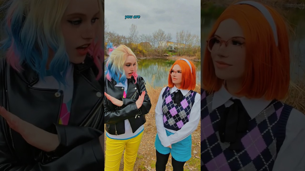Reverse psychology | Zoé & Sabrina @nikkihatsunecosplay #miraculous #cosplay #shorts