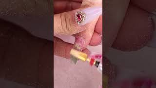 Encapsulated Dried Flower Nail Tutorial 🌸