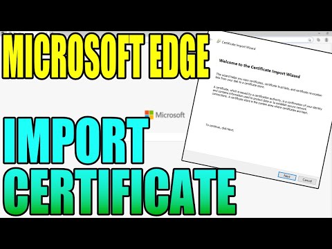 Vídeo: Com importar el certificat DSC?