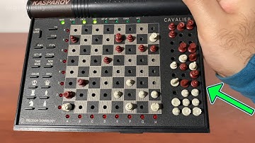Saitek Kasparov Cavalier Portable Chess Computer ♟️ Gadgetify