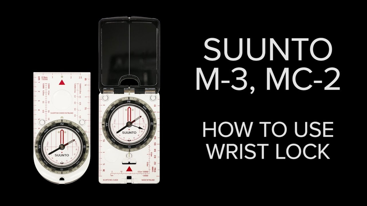 Suunto M 3 and MC 2 - How to use wrist lock