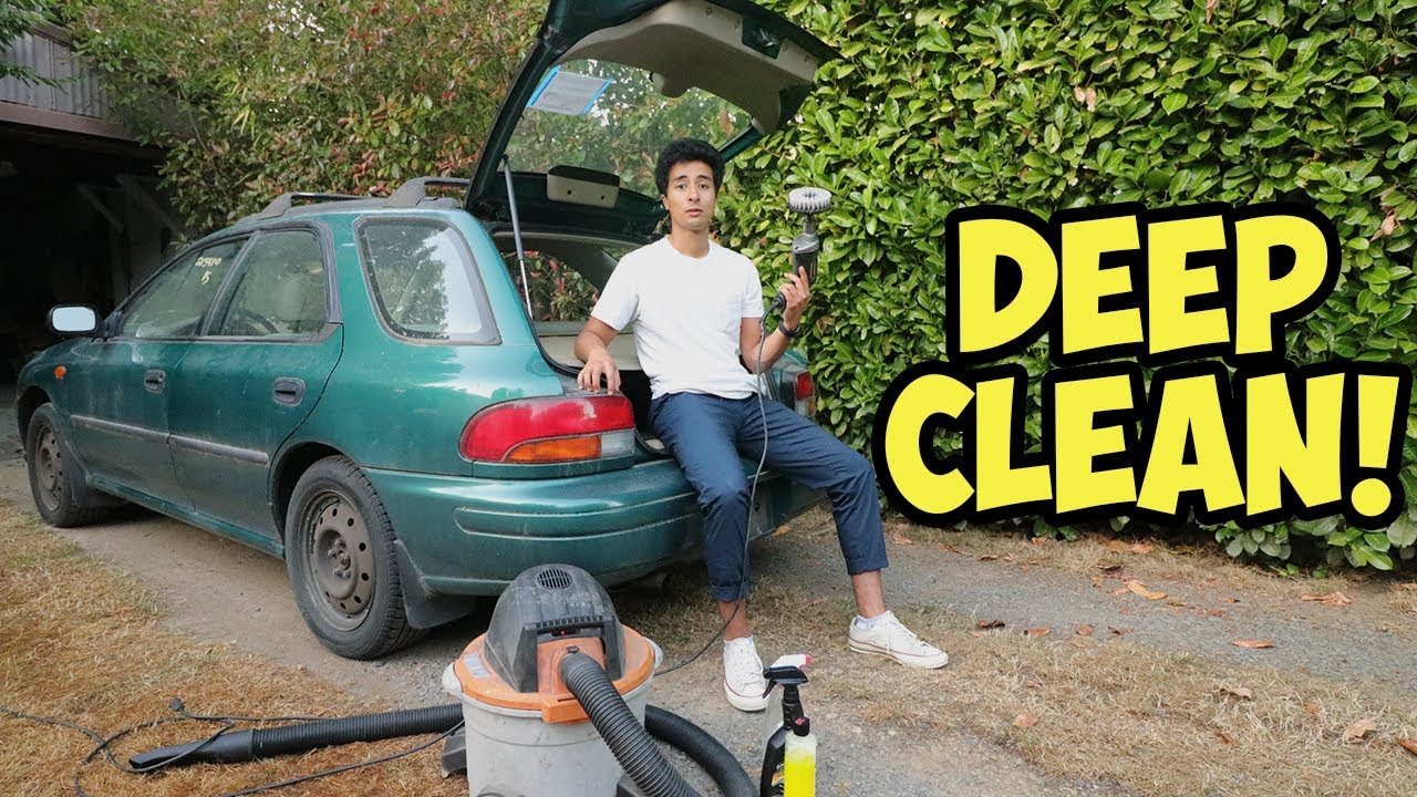 How to Clean a REALLY DIRTY Car Interior!