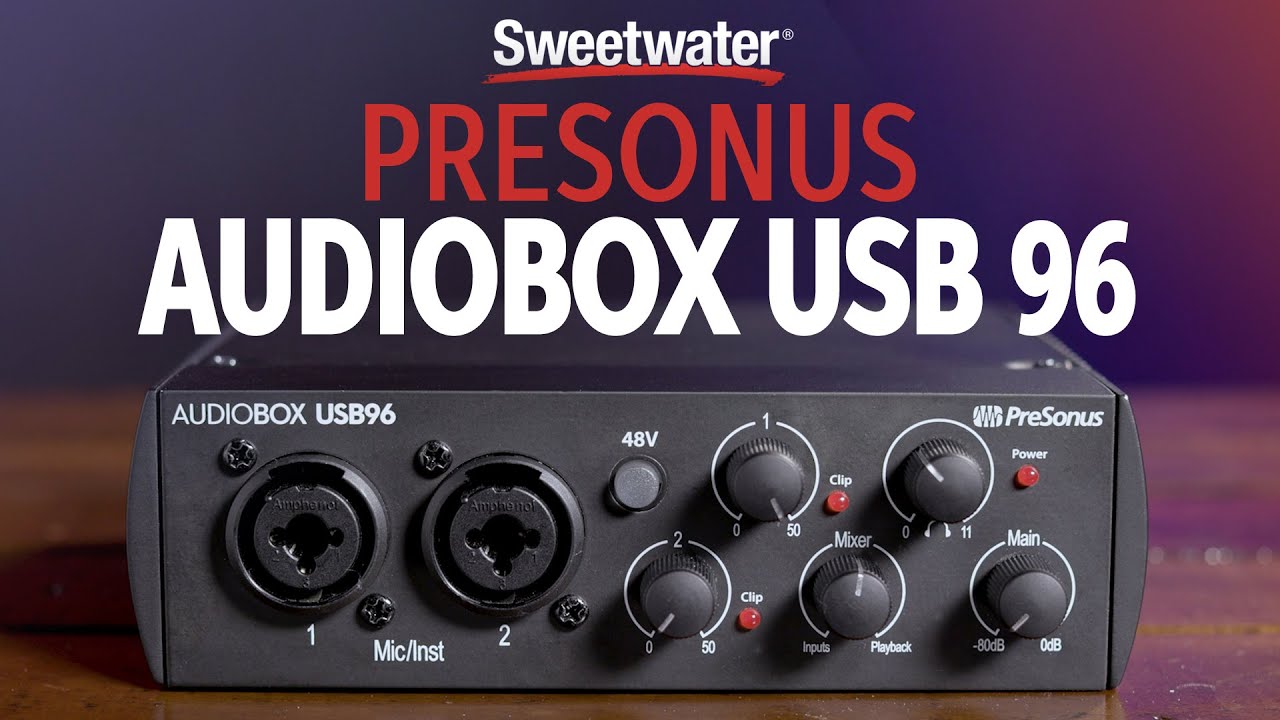 Presonus AudioBox USB 96 - 25th Anniversary Edition w/ StudioONE