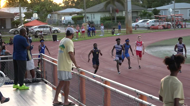 Boys 200m Section 1 Finals Fort Lauderdale City Championships 2021