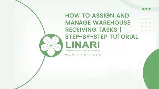 Información How to Assign and Manage Warehouse Receiving Tasks | Step-by-Step Tutorial 🏭📋 #wms #warehouse Actualización