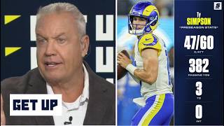 GET UP | "Ty Simpson is REAL TALENT!" - Rex Ryan on Rams beat Chargers 20-18 in preseason finale Rams Over The Cap