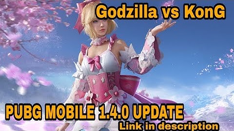 How To UPDATE GODZILLA VS KONG MODE PUBG MOBILE 1.4.0