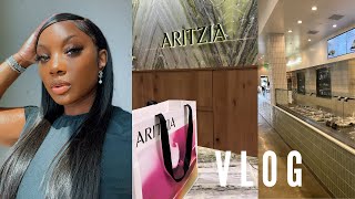 HWS VLOG|LIFE BE LIFE'ING|GET READY WITH ME FOR A CHILL DAY|ARITZIA MINI HAUL|NEW PERFUME & MORE!