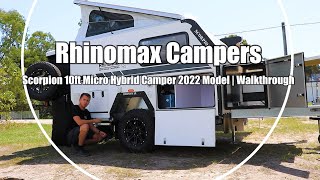 Rhinomax Scorpion 10ft Micro Hybrid Camper | 2022 Walkthrough