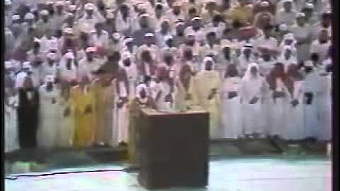 سورة الانشقاق من صلاة التراويح بالحرم المكي 1408هـali jaber alensheqaaq1408t