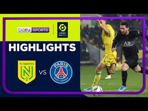 Nantes 3-1 PSG | Ligue 1 21/22 Match Highlights