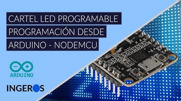 Letrero Led Programable con Arduino NodeMCU ESP8266