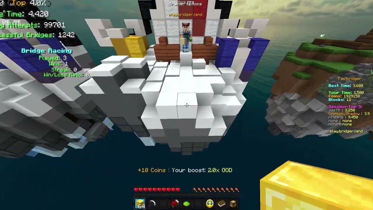 January parkour and bridging