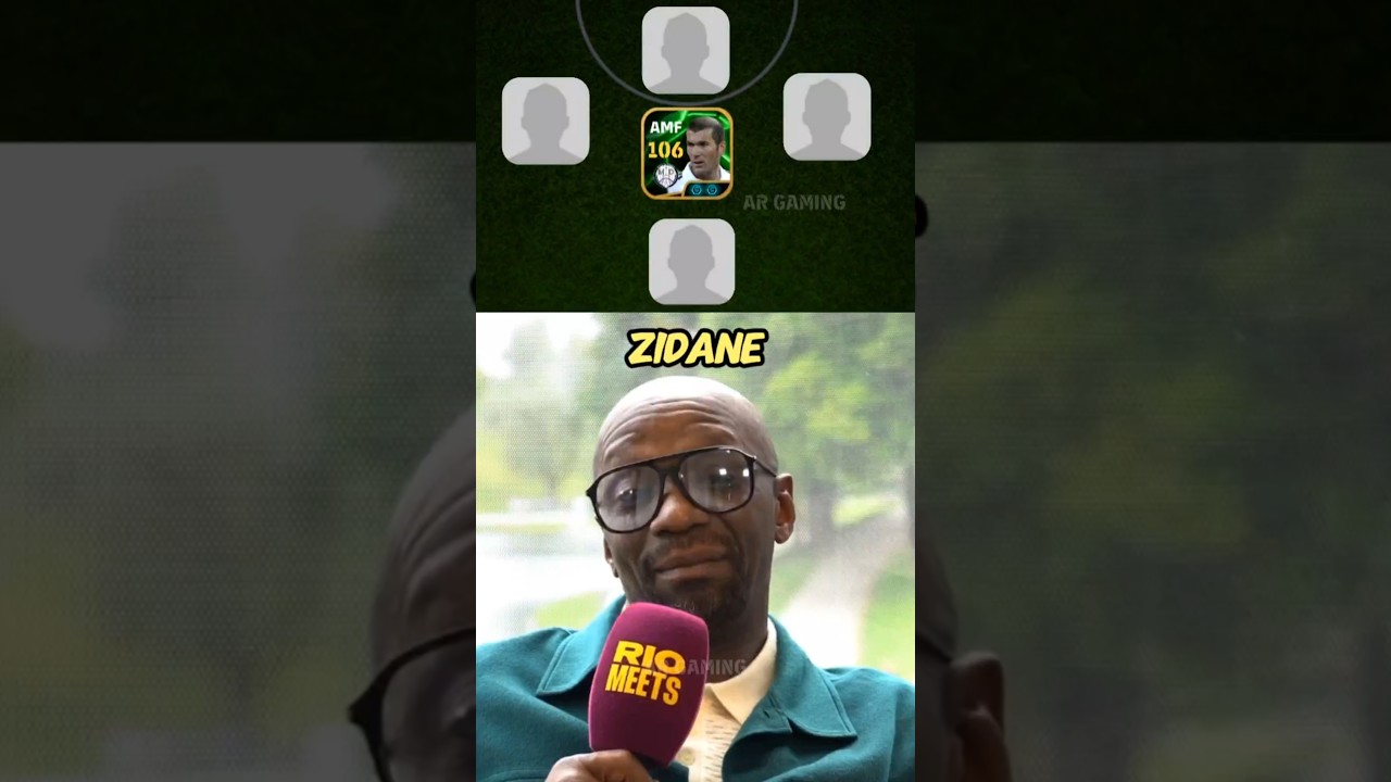 Claude Makelele picks his 5-a-side team of the best players he_s played with🤯