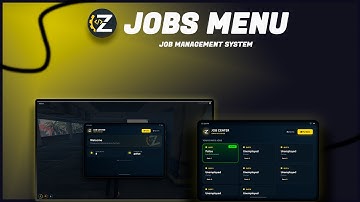 JOBS MENU -  Job management system [QBCore & ESX] - Izaap Scripts