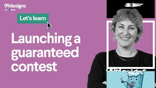 Launch a guaranteed contest on 99designs by Vista
