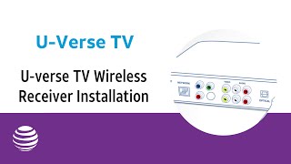 U-verse TV Wireless Receiver Installation | AT&T U-verse screenshot 5