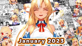 Flare 2023 🔥 January! (30 Clips) [Shiranui Flare/不知火フレア]