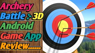 Archery Battle :- 3D Android Game App Review..... screenshot 5