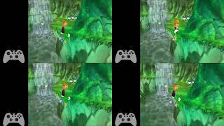 Rayman 2 - Woods of Light, Beubeux cutscene skip Comparison