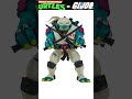 Teenage Mutant Ninja Turtles x G.I. Joe Slash x Storm Shadow Action Figure SHORT