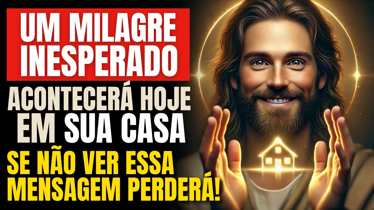 🌟 UM MILAGRE DIVINO CHEGOU HOJE PARA TRANSFORMAR SUA VIDA! 🙏