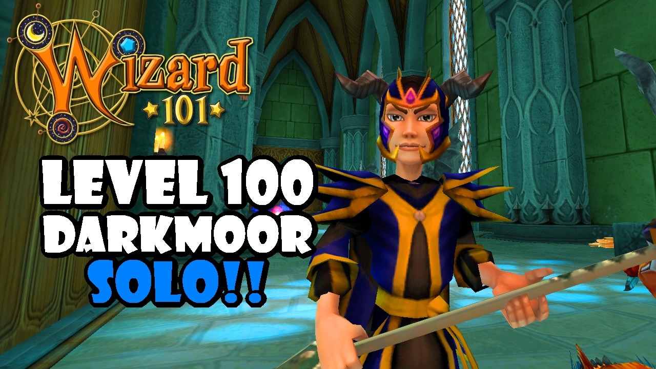 Wizard101: THE LEVEL 100 MYTH CASTLE DARKMOOR SOLO! UPPER HALLS TIME!!