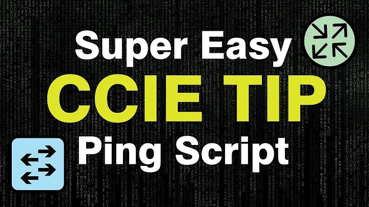 CCIE Tip - Super Easy Ping Script