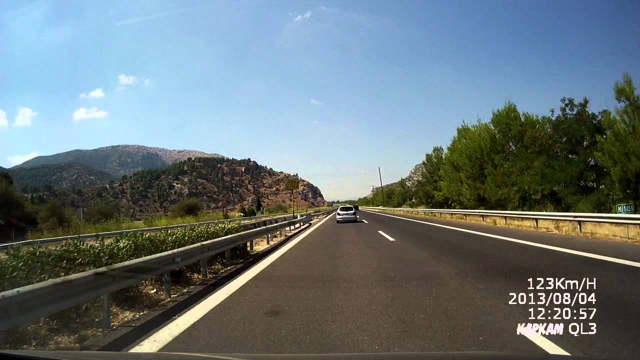 Автомобильные дороги греции