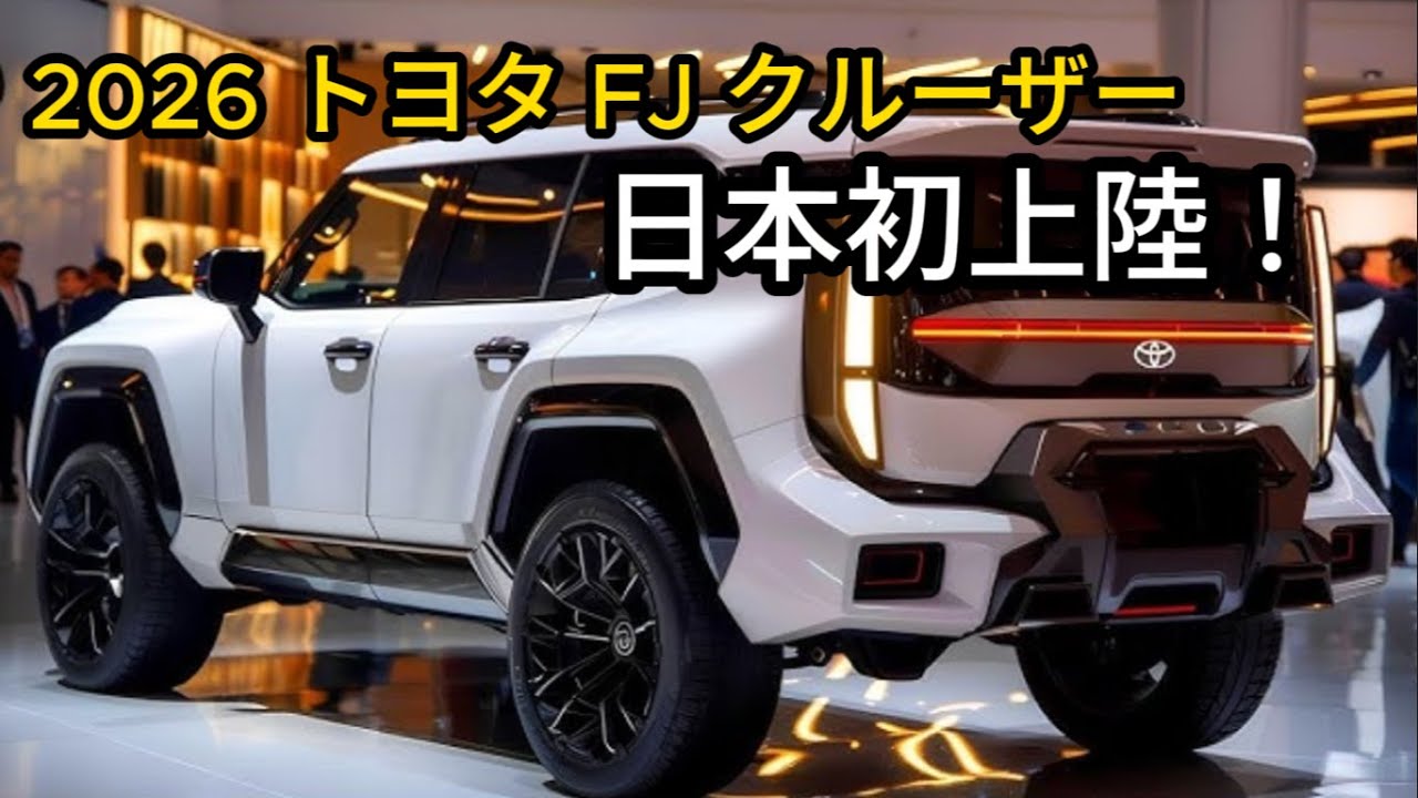 2026 Toyota FJ Cruiser to be released in Japan for the first time