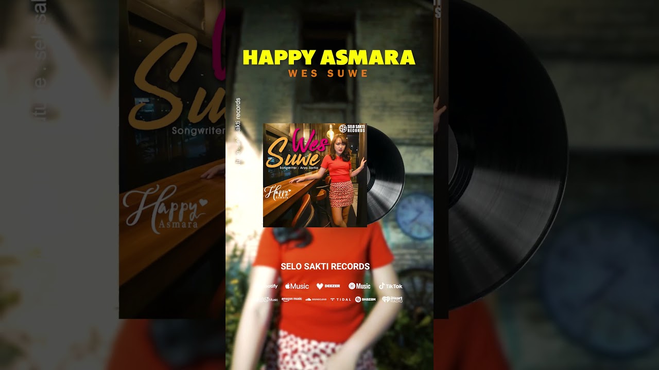 Sampul rilisan Wes Suwe oleh Happy Asmara