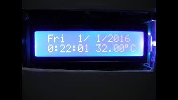 นาฬิกา Arduino ตอนที่ 1 เริ่มทำนาฬิกา