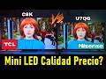 ¡GUERRA Mini LED Full Array! 🔥 TCL C8K vs Hisense U7QG | ¿Calidad Precio? 🤔