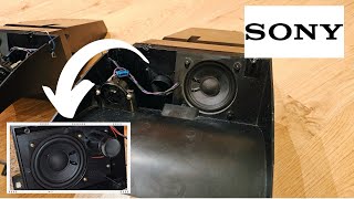 Sony Trinitron TV Push-Pull Speaker System (TEST)