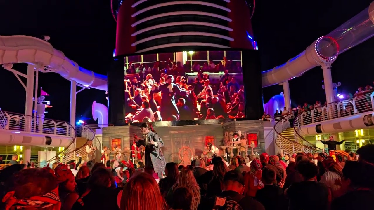 Pirate night Disney Fantasy Nov '24